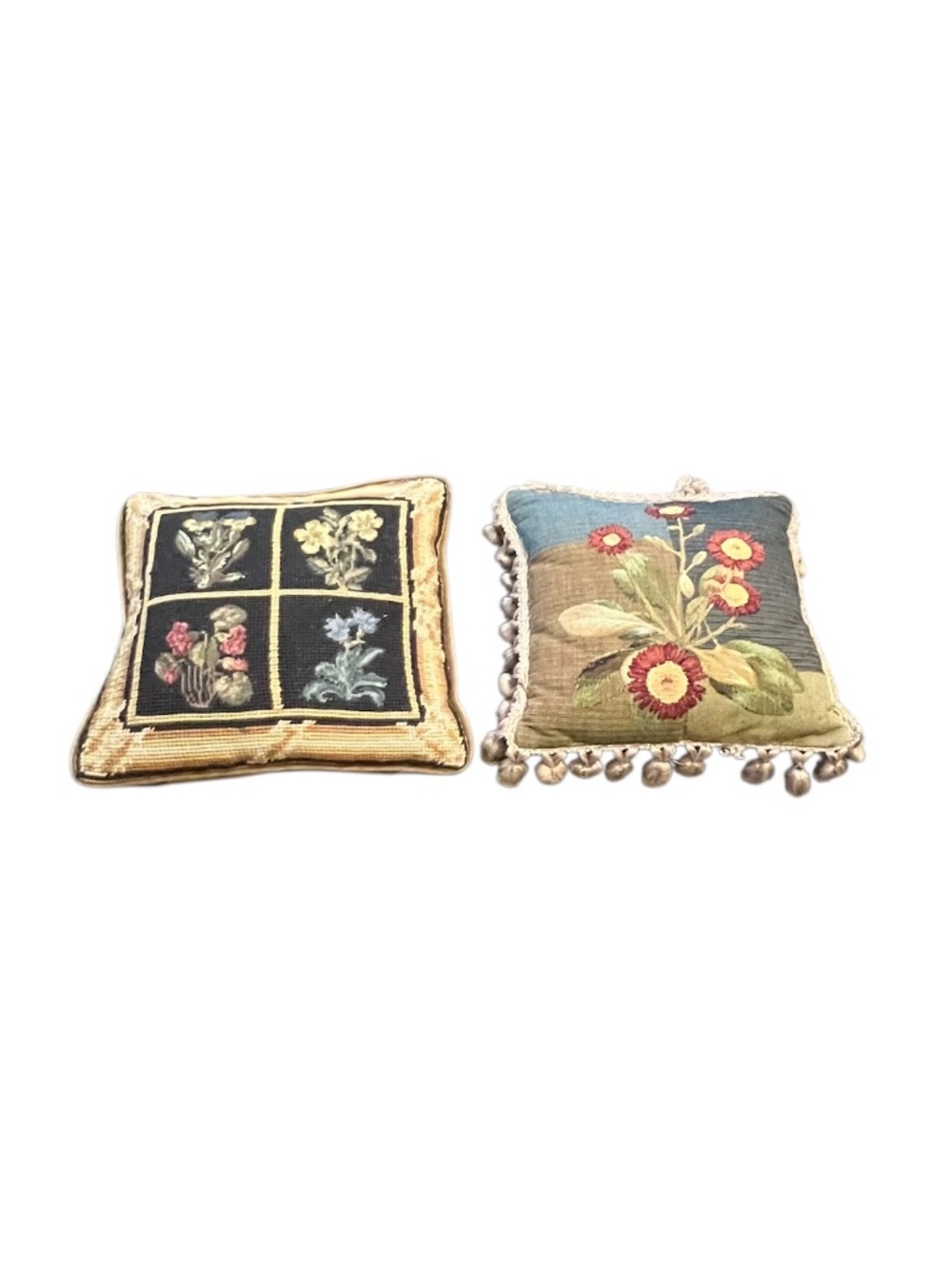 Corona Decor Company, decorative tapestry & needlepoint accents small pillows